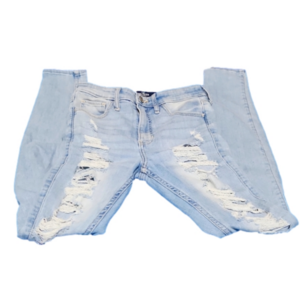 Hollister distressed skinny jeans sz. 1L